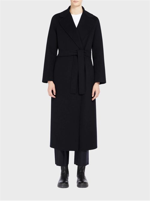 Cappotto lungo a vestaglia in pura lana S' MAX MARA | 2629016073600012